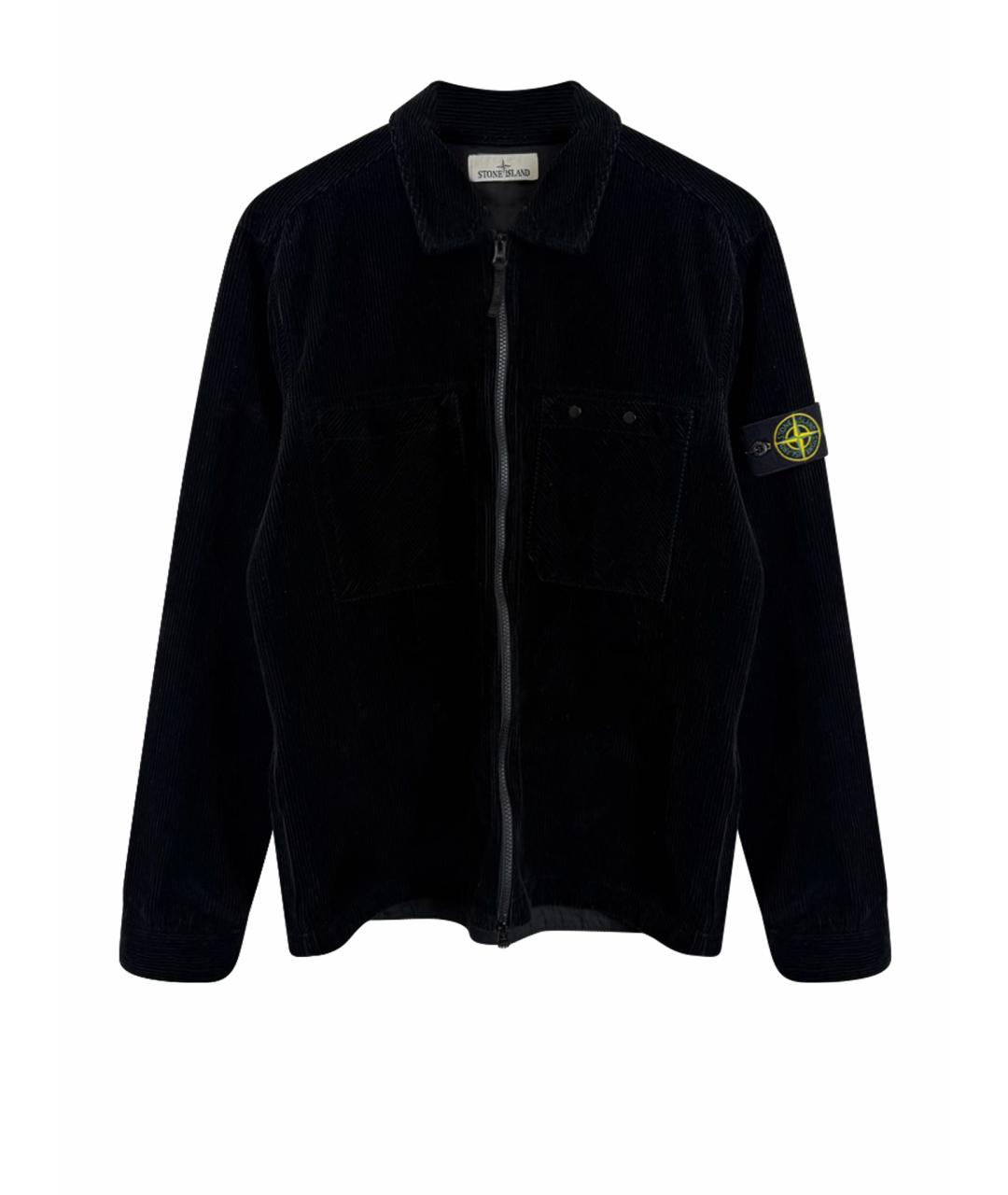 STONE ISLAND Черная кэжуал рубашка, фото 1