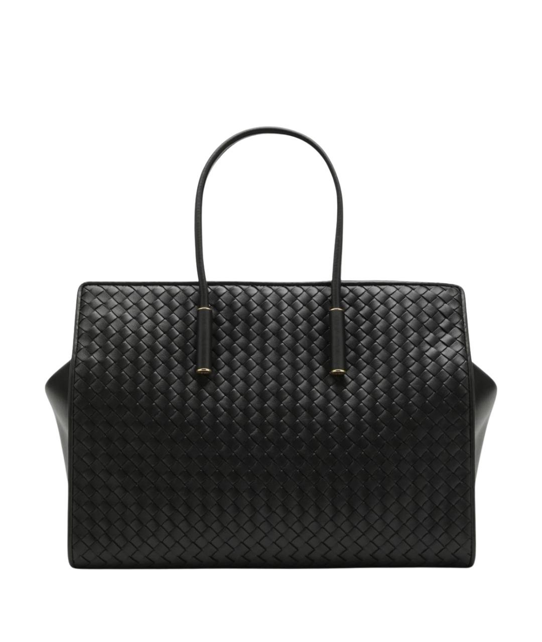BOTTEGA VENETA Коричневая кожаная сумка тоут, фото 1