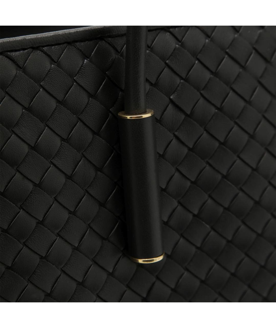 BOTTEGA VENETA Коричневая кожаная сумка тоут, фото 5