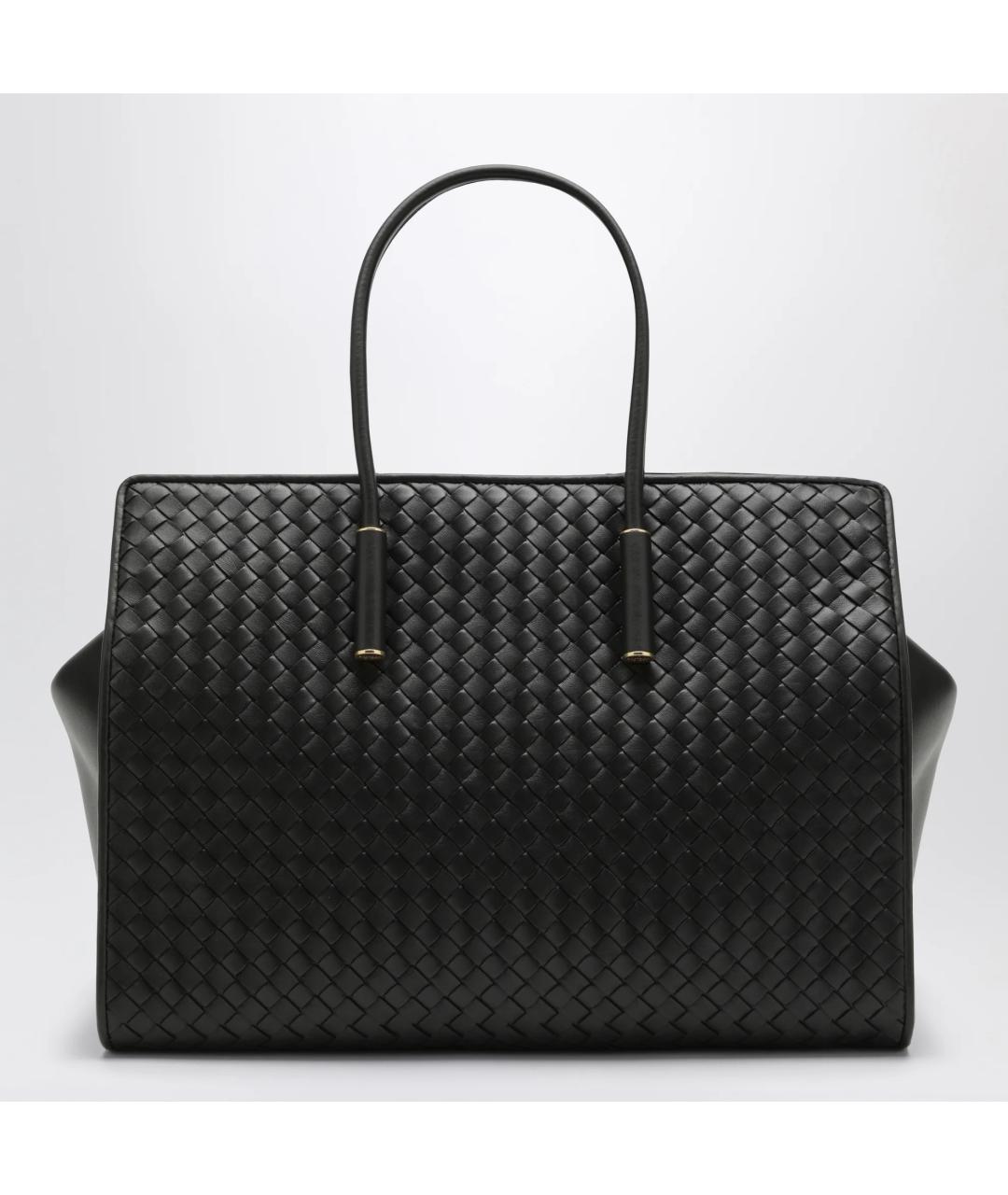 BOTTEGA VENETA Коричневая кожаная сумка тоут, фото 6