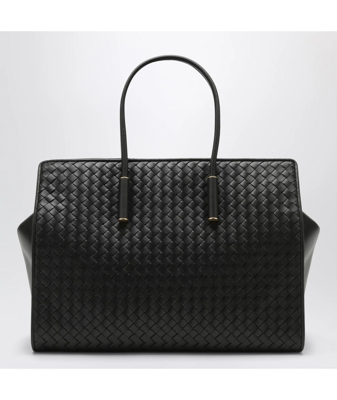 BOTTEGA VENETA Коричневая кожаная сумка тоут, фото 3
