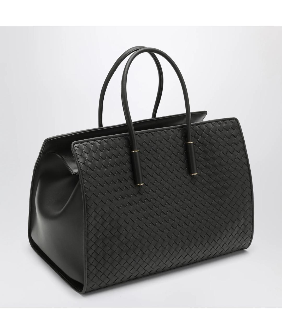 BOTTEGA VENETA Коричневая кожаная сумка тоут, фото 2