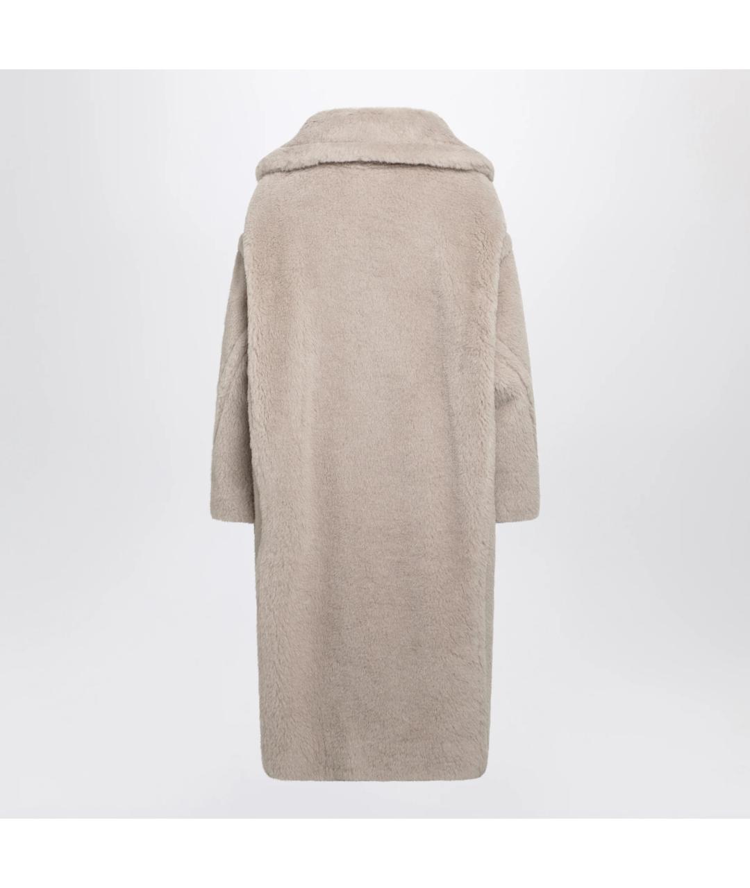 MAX MARA Бежевое шерстяное пальто, фото 2