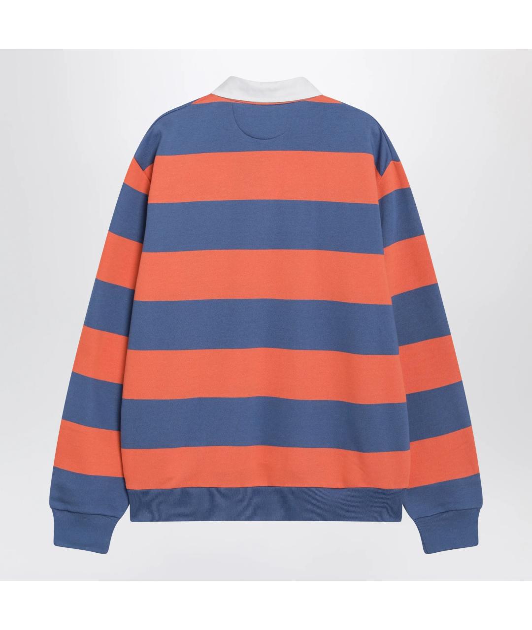 POLO RALPH LAUREN Мульти хлопковое поло с длинным рукавом, фото 2