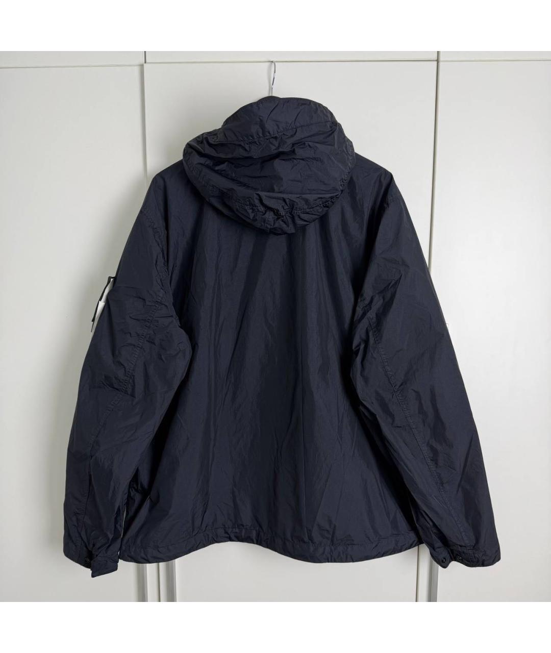 STONE ISLAND Темно-синяя куртка, фото 2