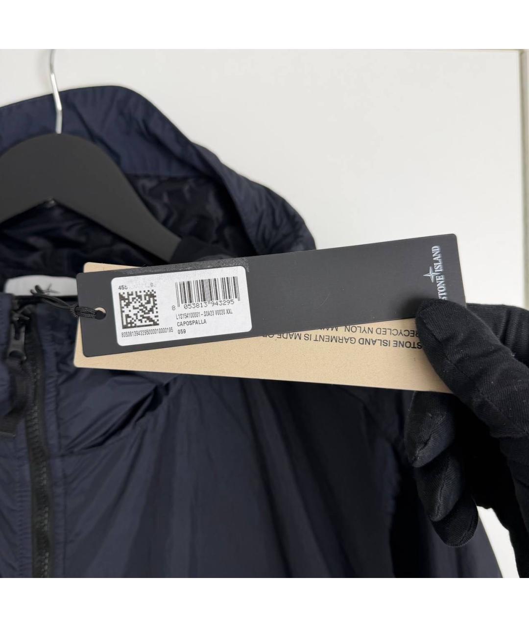 STONE ISLAND Темно-синяя куртка, фото 5