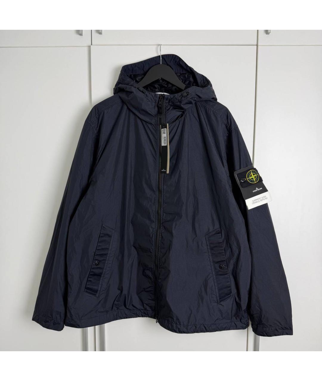STONE ISLAND Темно-синяя куртка, фото 6