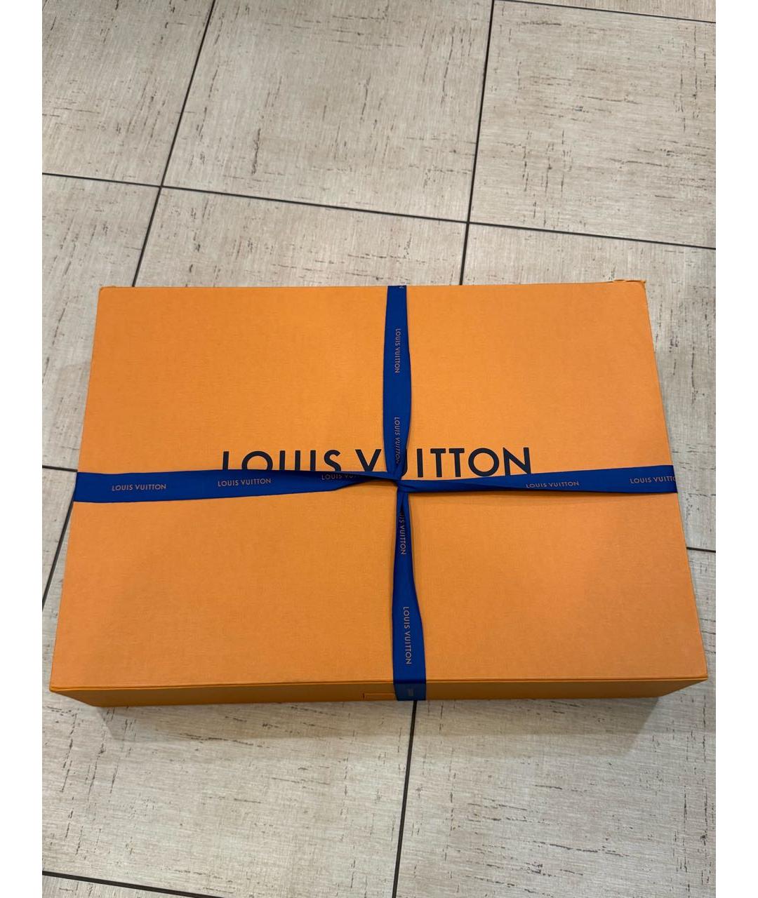 LOUIS VUITTON Коричневая сумка тоут из канвы, фото 4