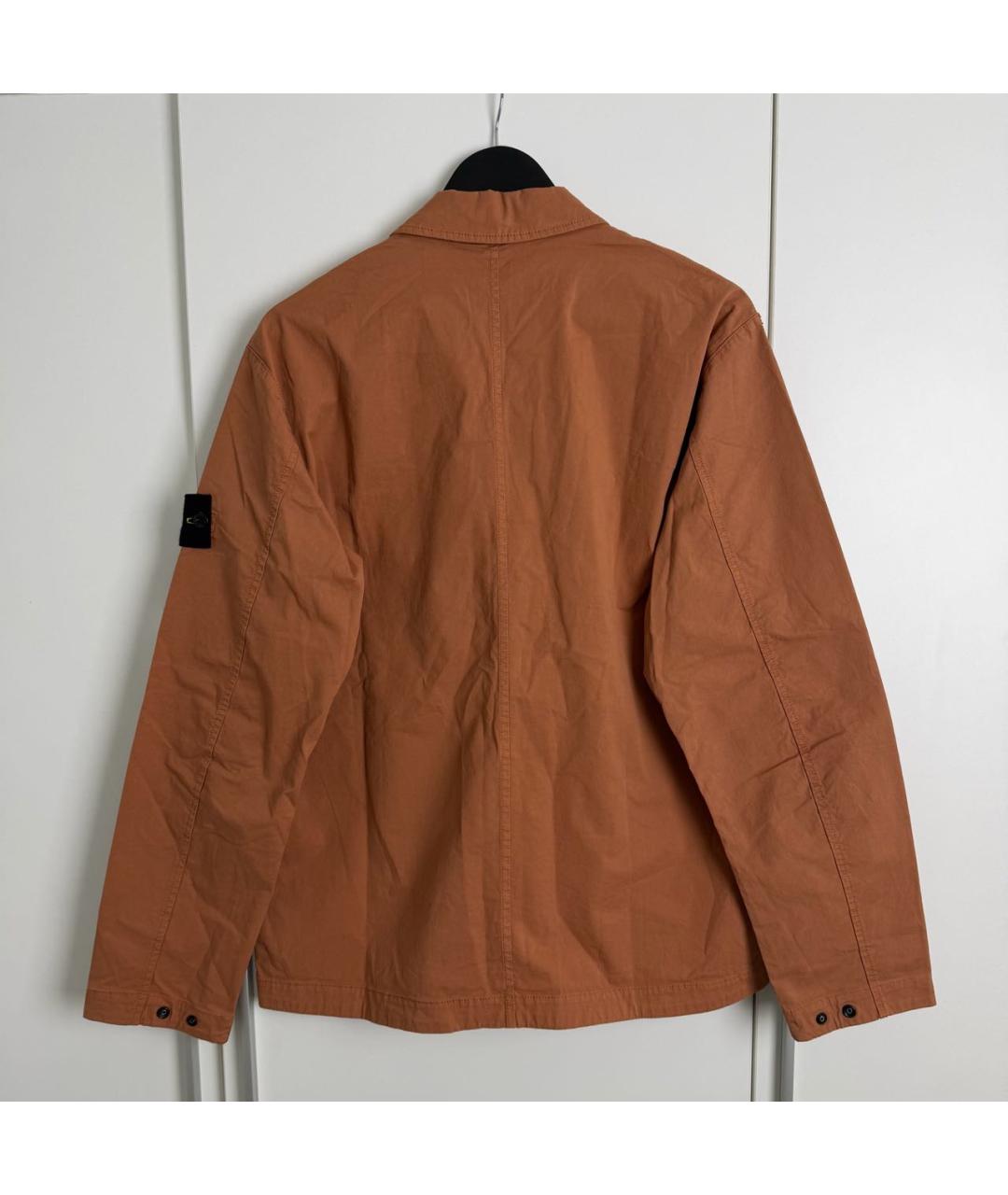 STONE ISLAND Хлопковая кэжуал рубашка, фото 2