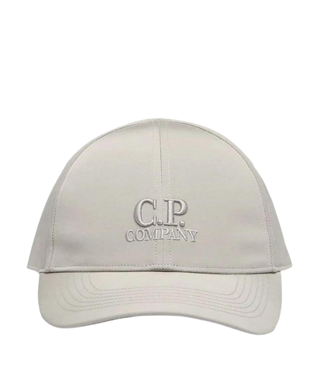 CP COMPANY Бежевая хлопковая кепка/бейсболка, фото 1