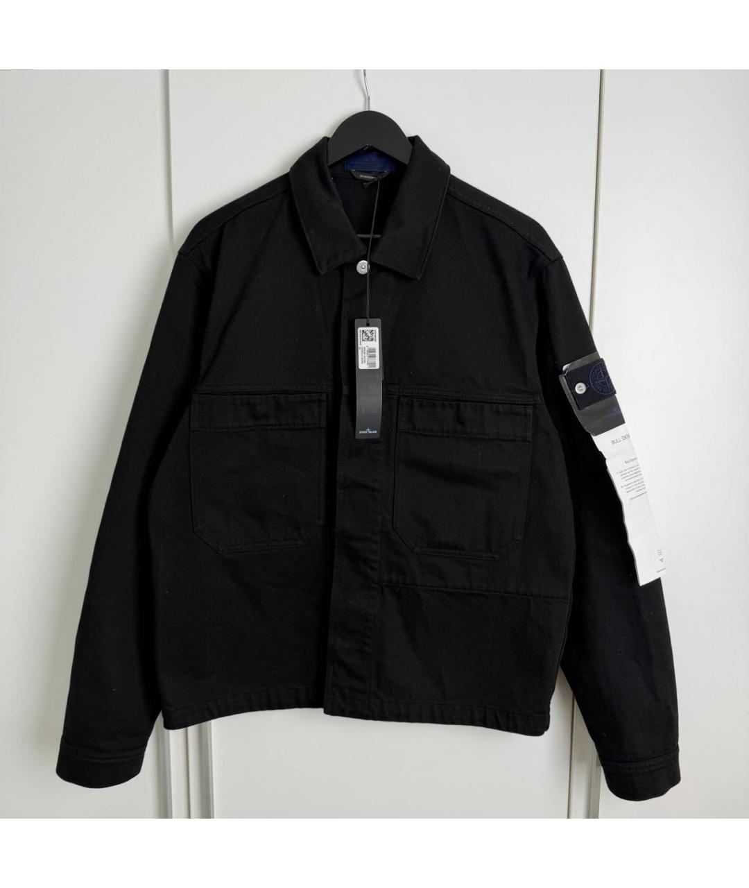STONE ISLAND Черная куртка, фото 6
