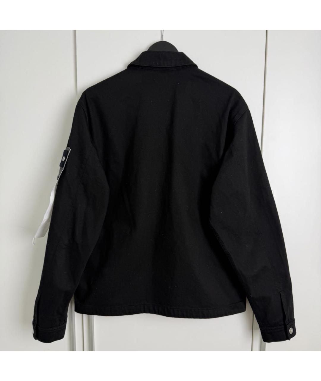 STONE ISLAND Черная куртка, фото 2