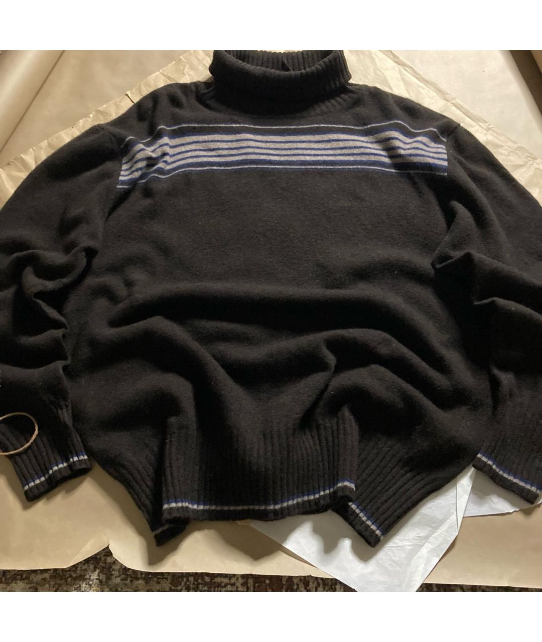 CANALI Коричневая шерстяная водолазка, фото 2