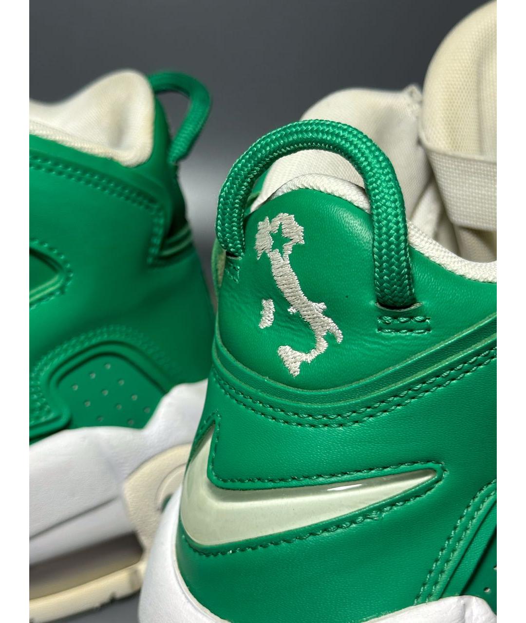NIKE Белые кожаные высокие кроссовки / кеды, фото 7