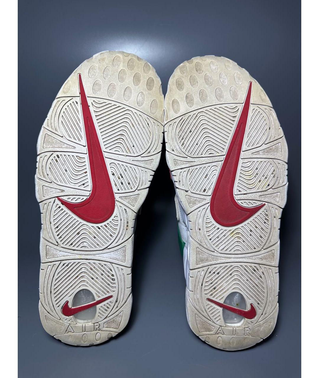 NIKE Белые кожаные высокие кроссовки / кеды, фото 8