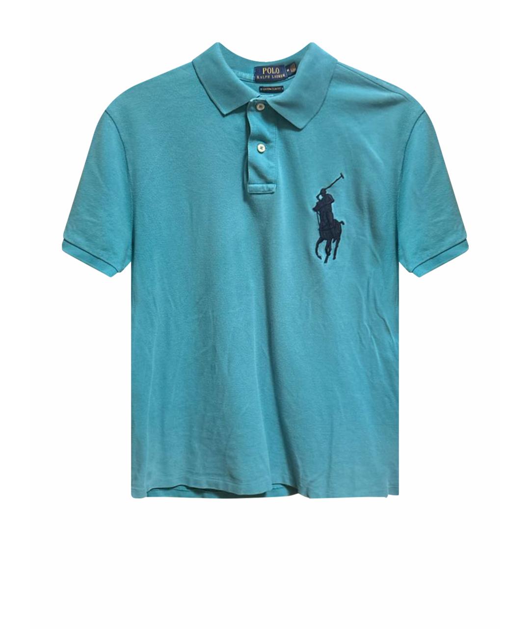 POLO RALPH LAUREN Бирюзовый хлопковый пиджак, фото 1