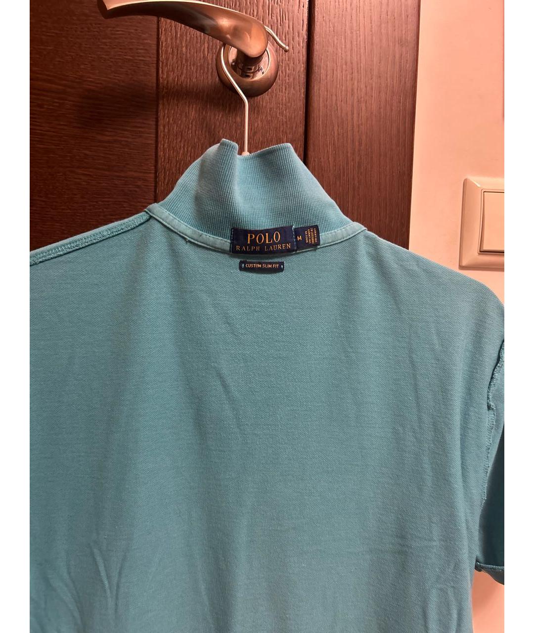 POLO RALPH LAUREN Бирюзовый хлопковый пиджак, фото 3