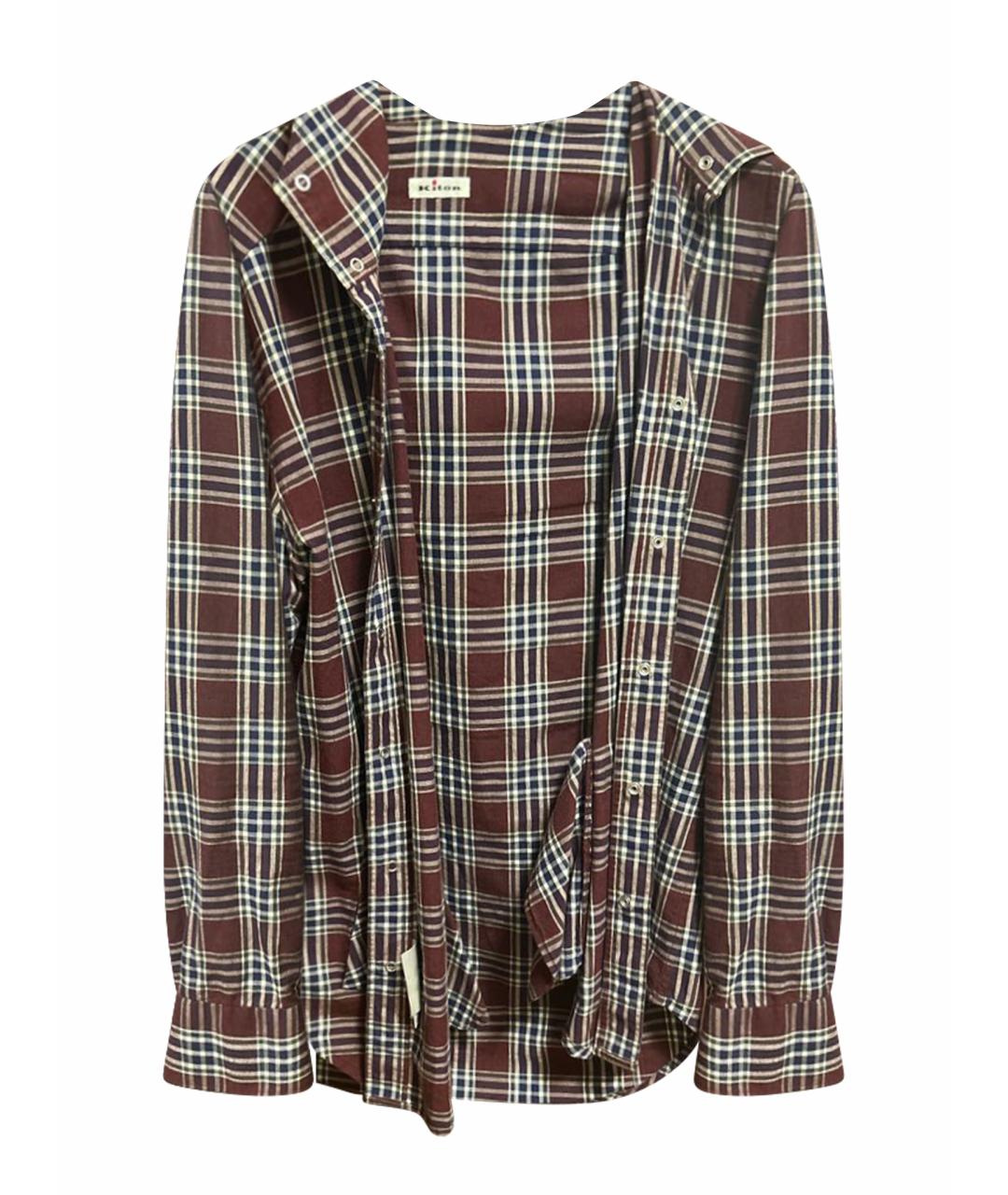 KITON Мульти хлопковая кэжуал рубашка, фото 1