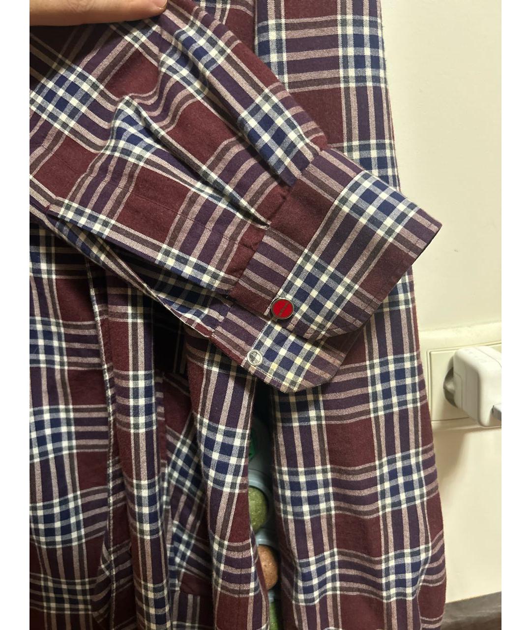 KITON Мульти хлопковая кэжуал рубашка, фото 4