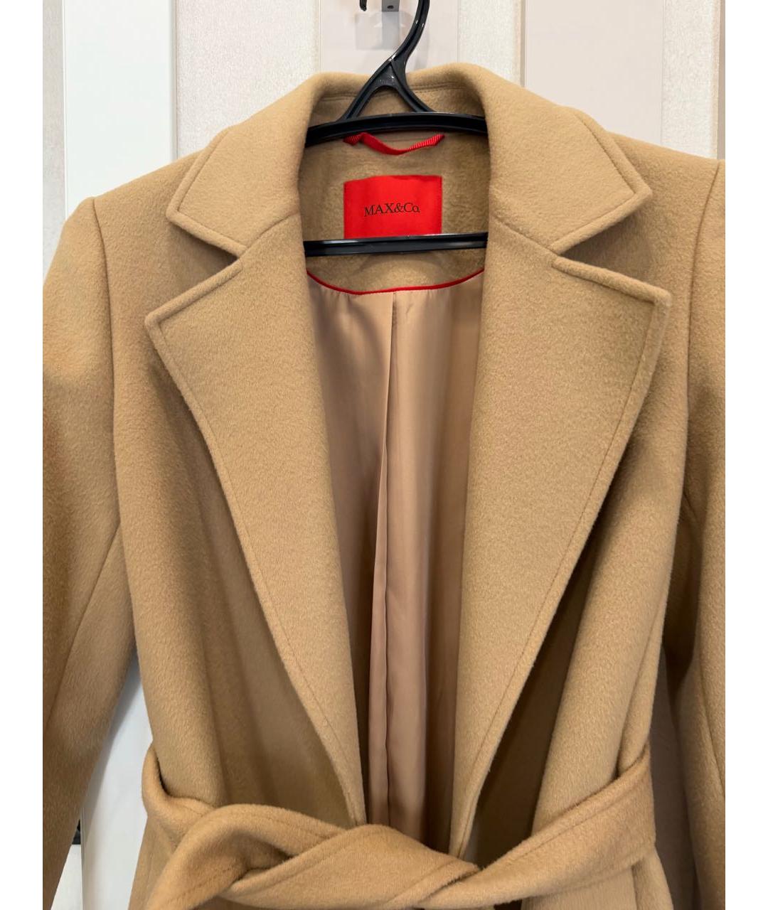 MAX MARA Бежевое пальто, фото 3