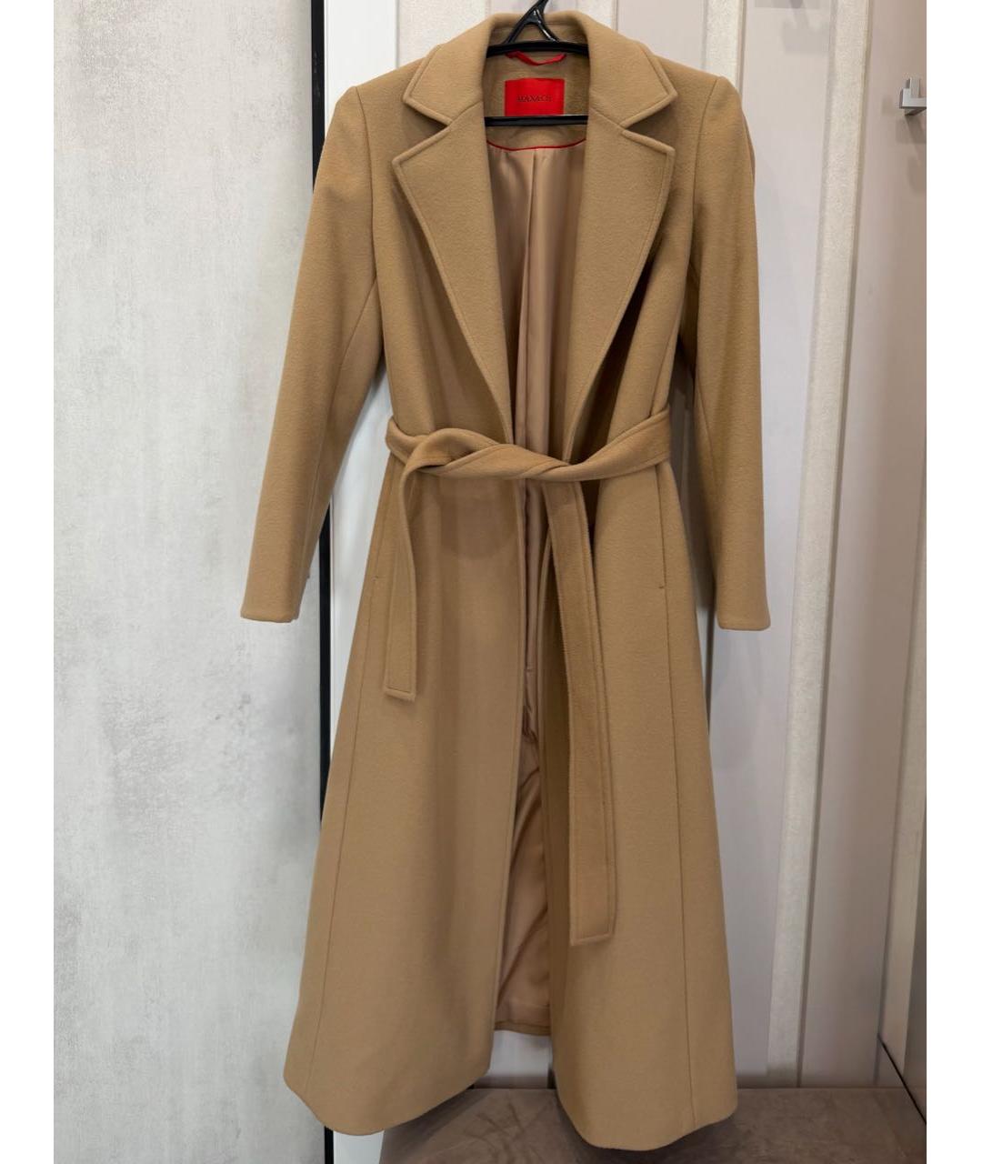MAX MARA Бежевое пальто, фото 5