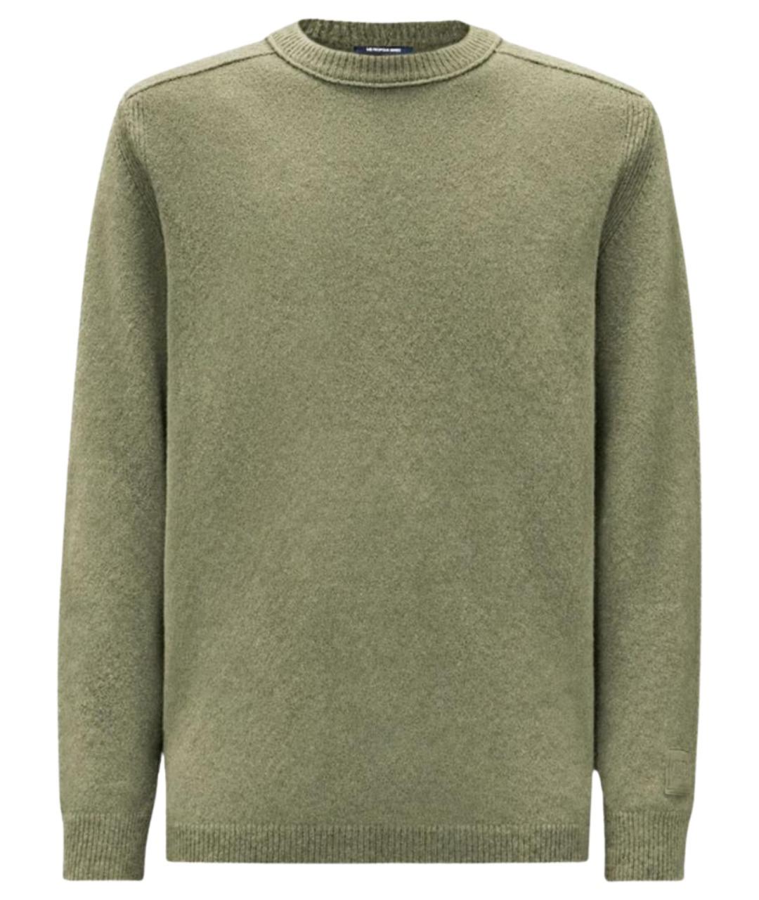 CP COMPANY Зеленый шерстяной джемпер / свитер, фото 1