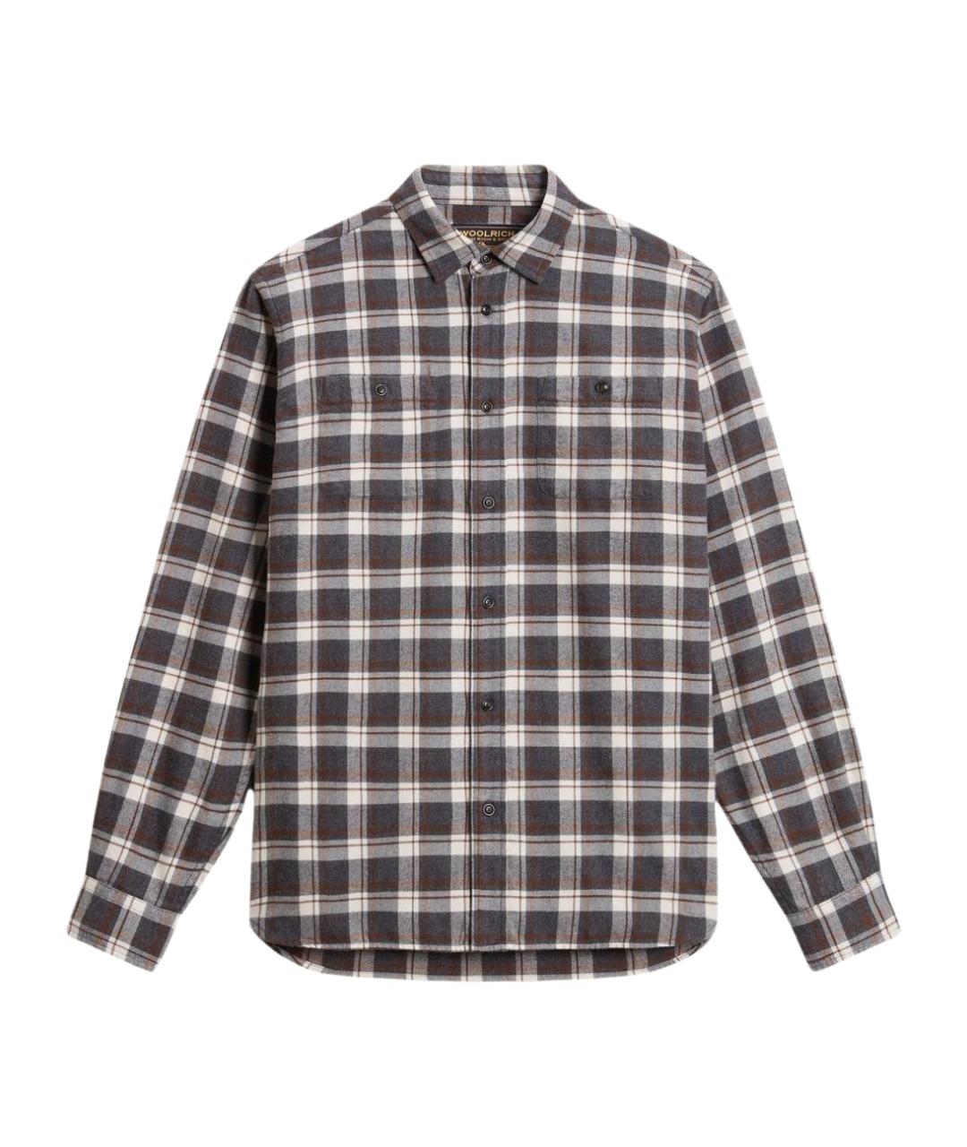 WOOLRICH Мульти хлопковая кэжуал рубашка, фото 1