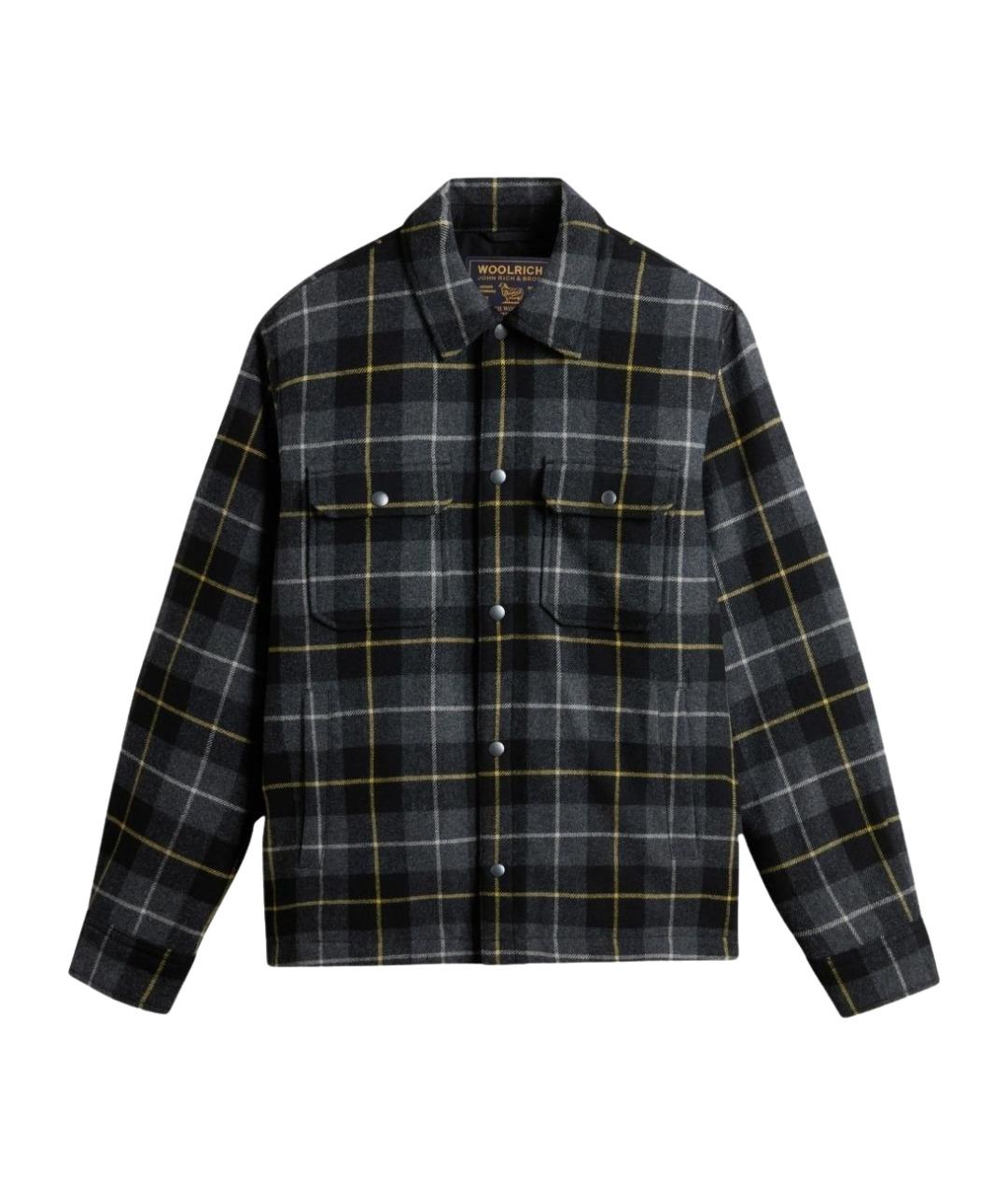 WOOLRICH Серая шерстяная куртка, фото 1