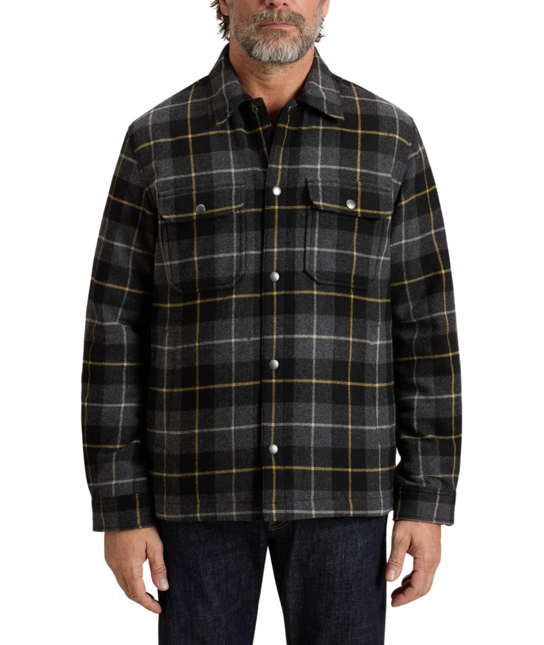 WOOLRICH Серая шерстяная куртка, фото 2