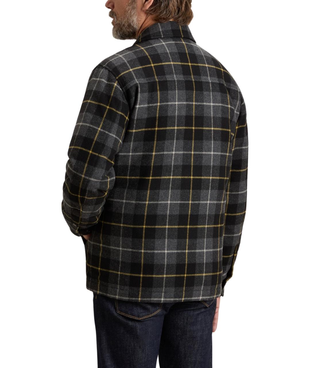 WOOLRICH Серая шерстяная куртка, фото 3