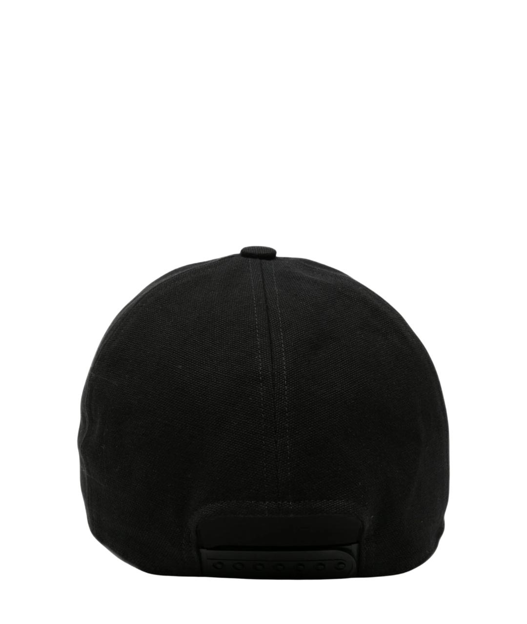 RICK OWENS DRKSHDW Черная хлопковая кепка/бейсболка, фото 2