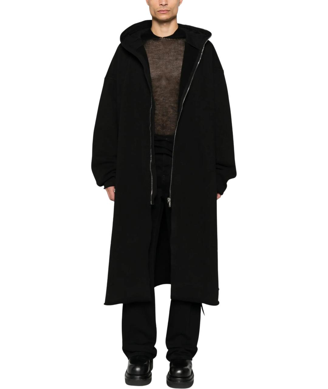 RICK OWENS DRKSHDW Черная хлопковая куртка, фото 2