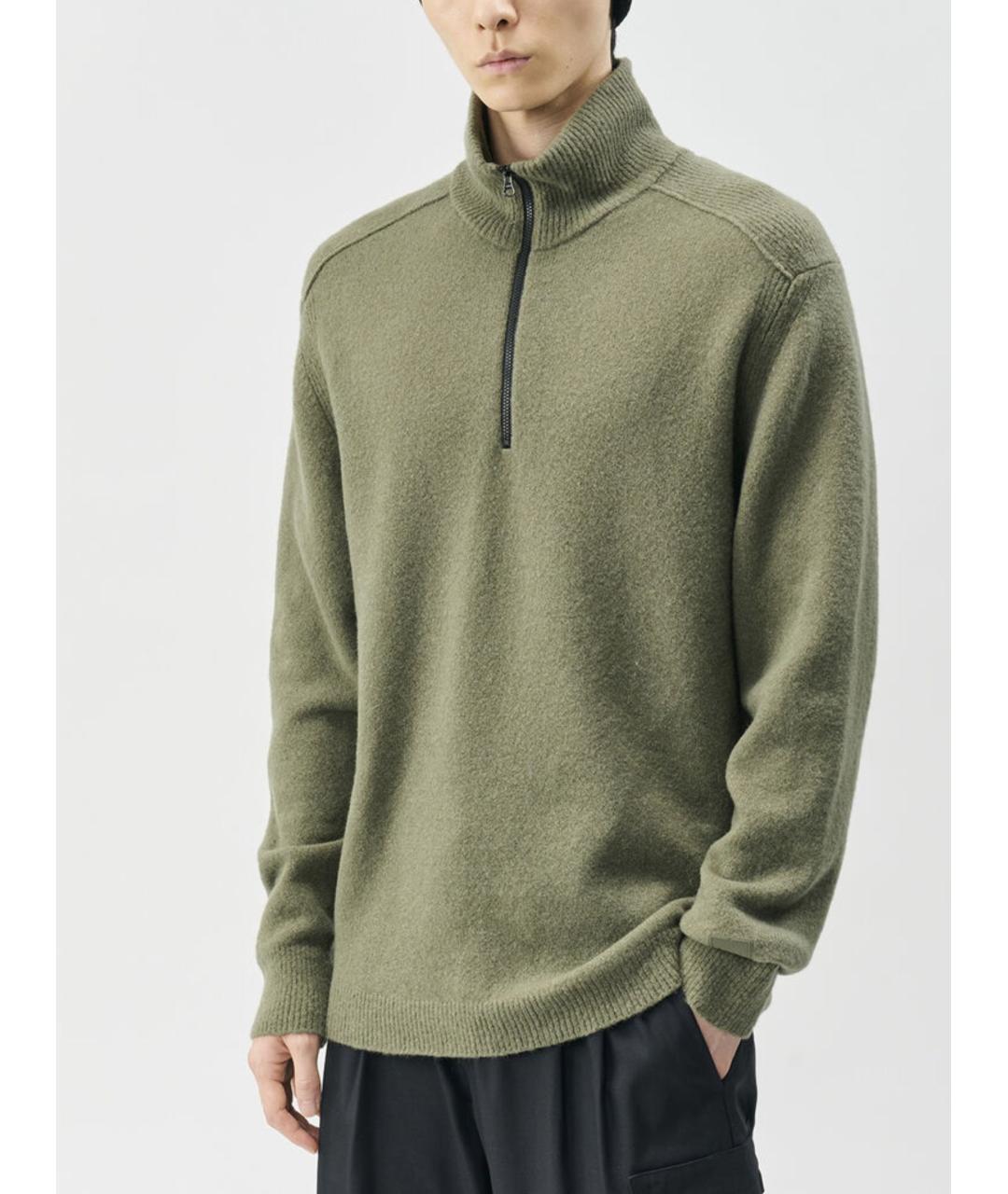 CP COMPANY Зеленый шерстяной джемпер / свитер, фото 2