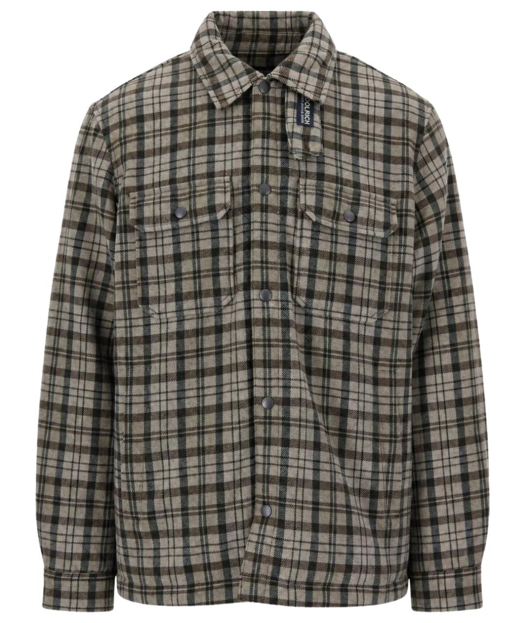 WOOLRICH Бежевая шерстяная куртка, фото 1