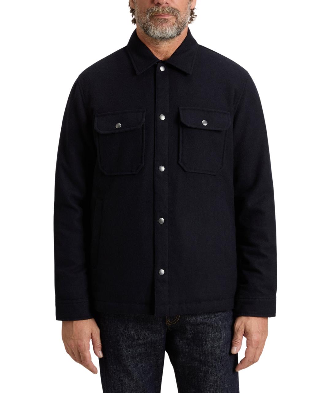 WOOLRICH Синяя шерстяная куртка, фото 2