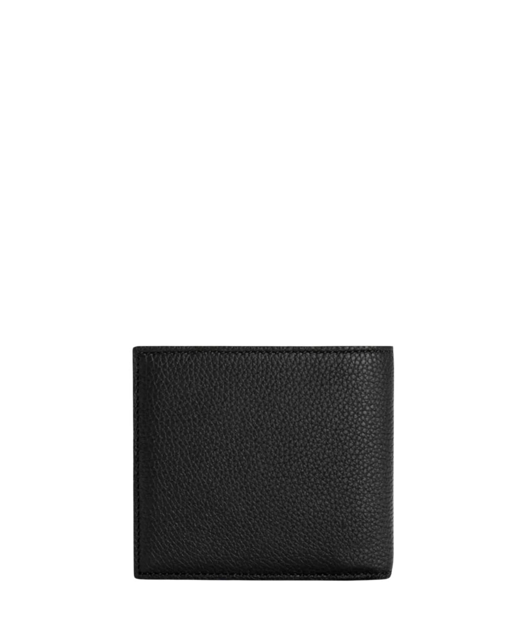 LOEWE Черный кожаный кошелек, фото 3