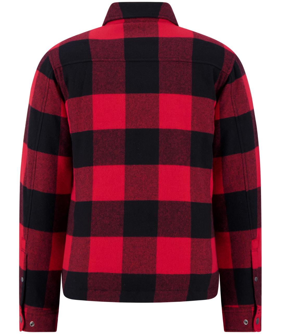 WOOLRICH Красная шерстяная куртка, фото 3