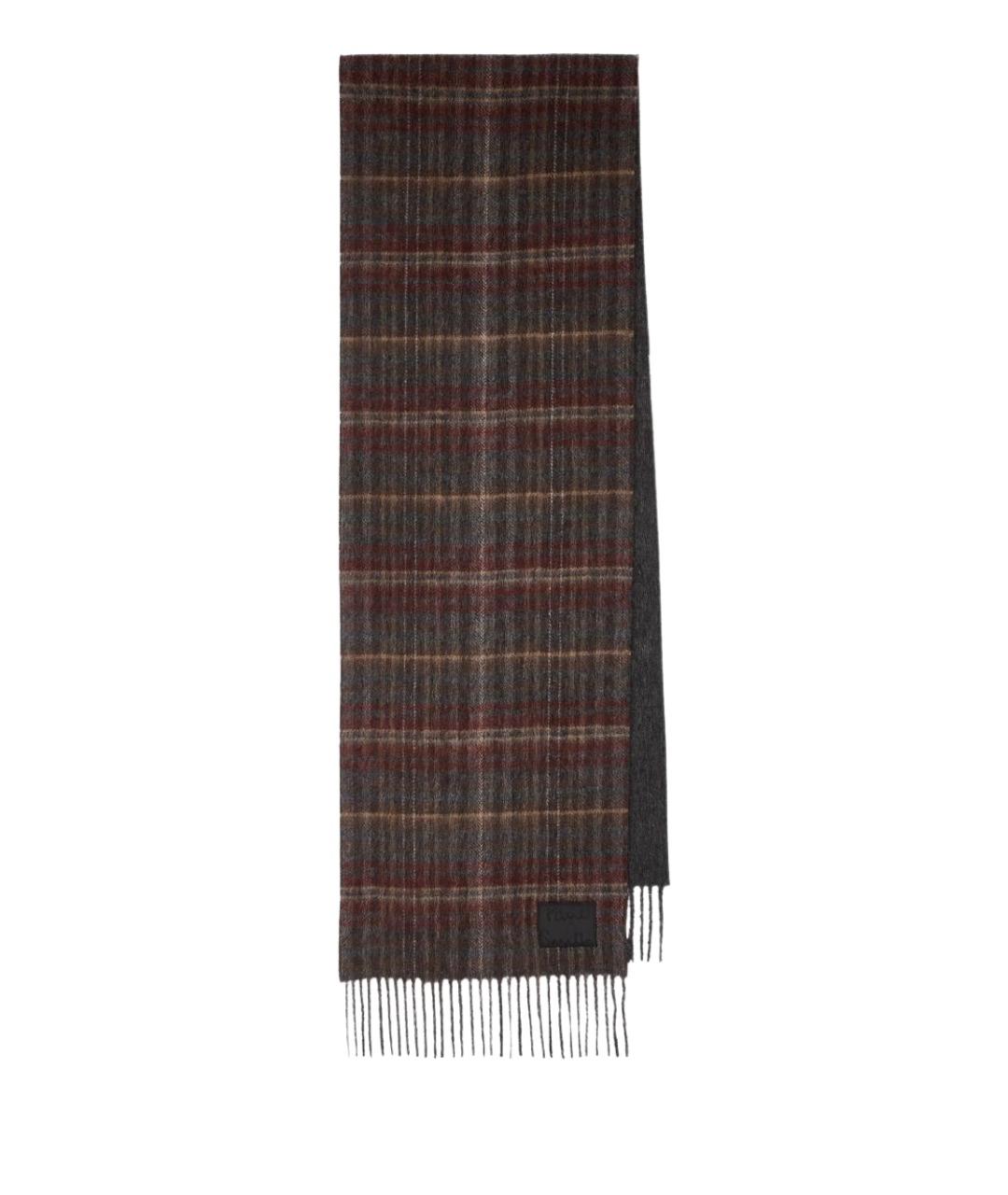 PAUL SMITH Мульти шерстяной шарф, фото 1