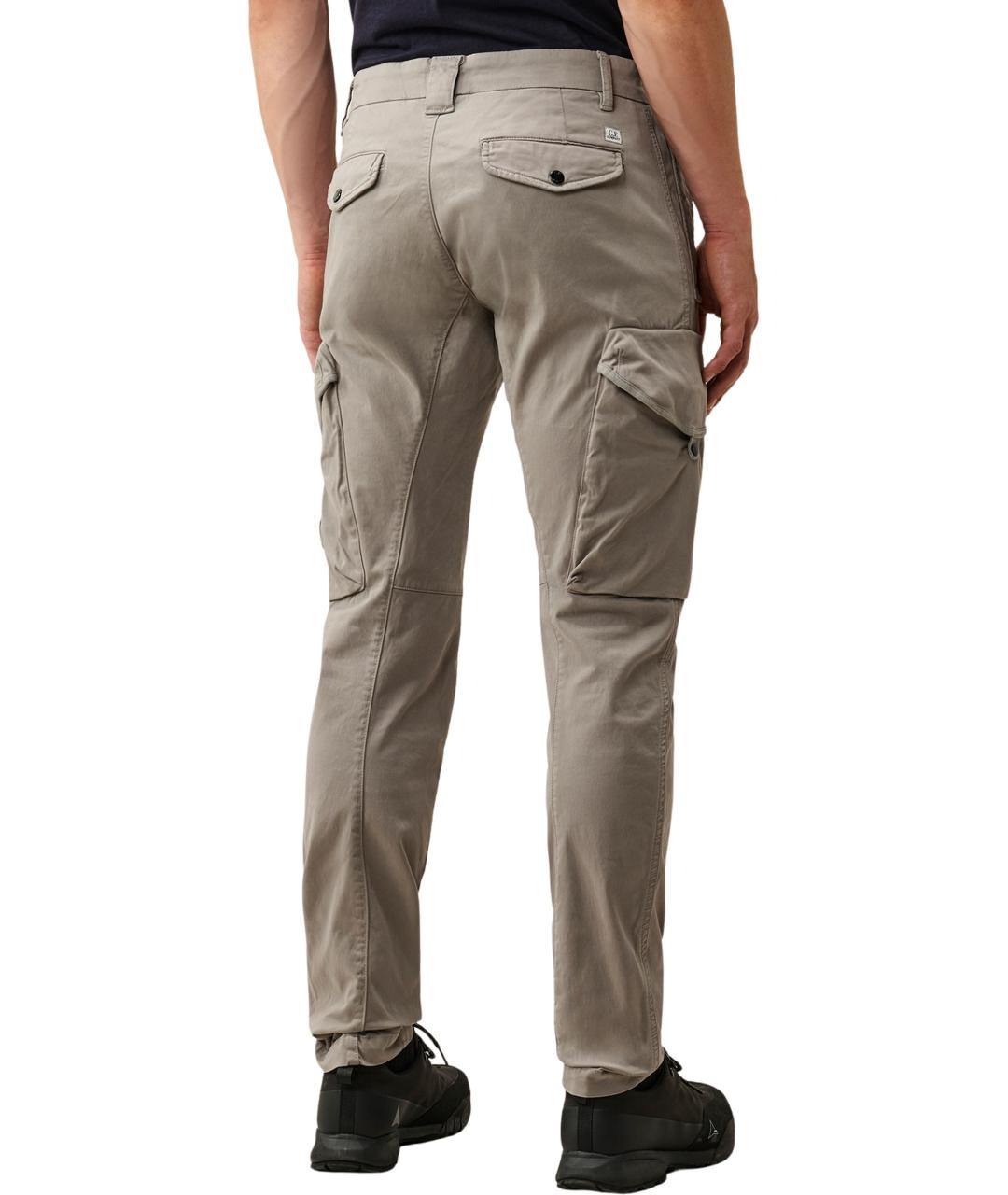 CP COMPANY Серые хлопковые повседневные брюки, фото 3