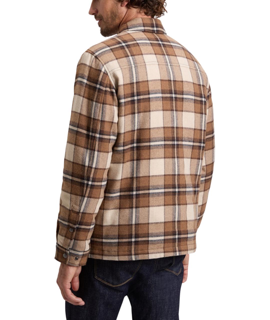 WOOLRICH Коричневая шерстяная куртка, фото 3