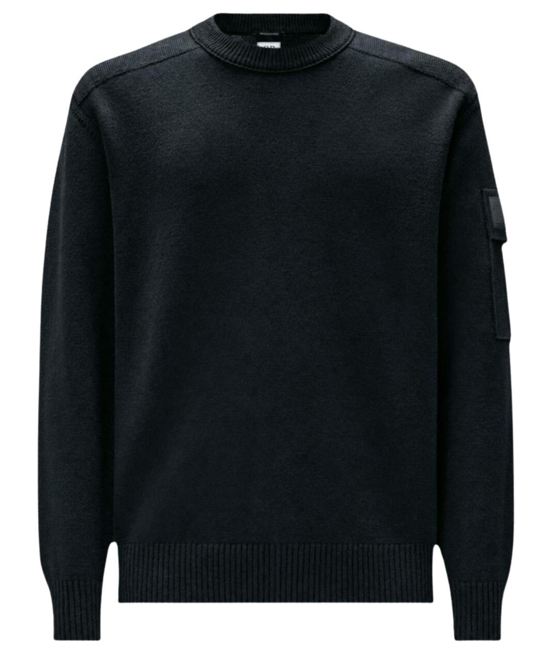 CP COMPANY Черный шерстяной джемпер / свитер, фото 1
