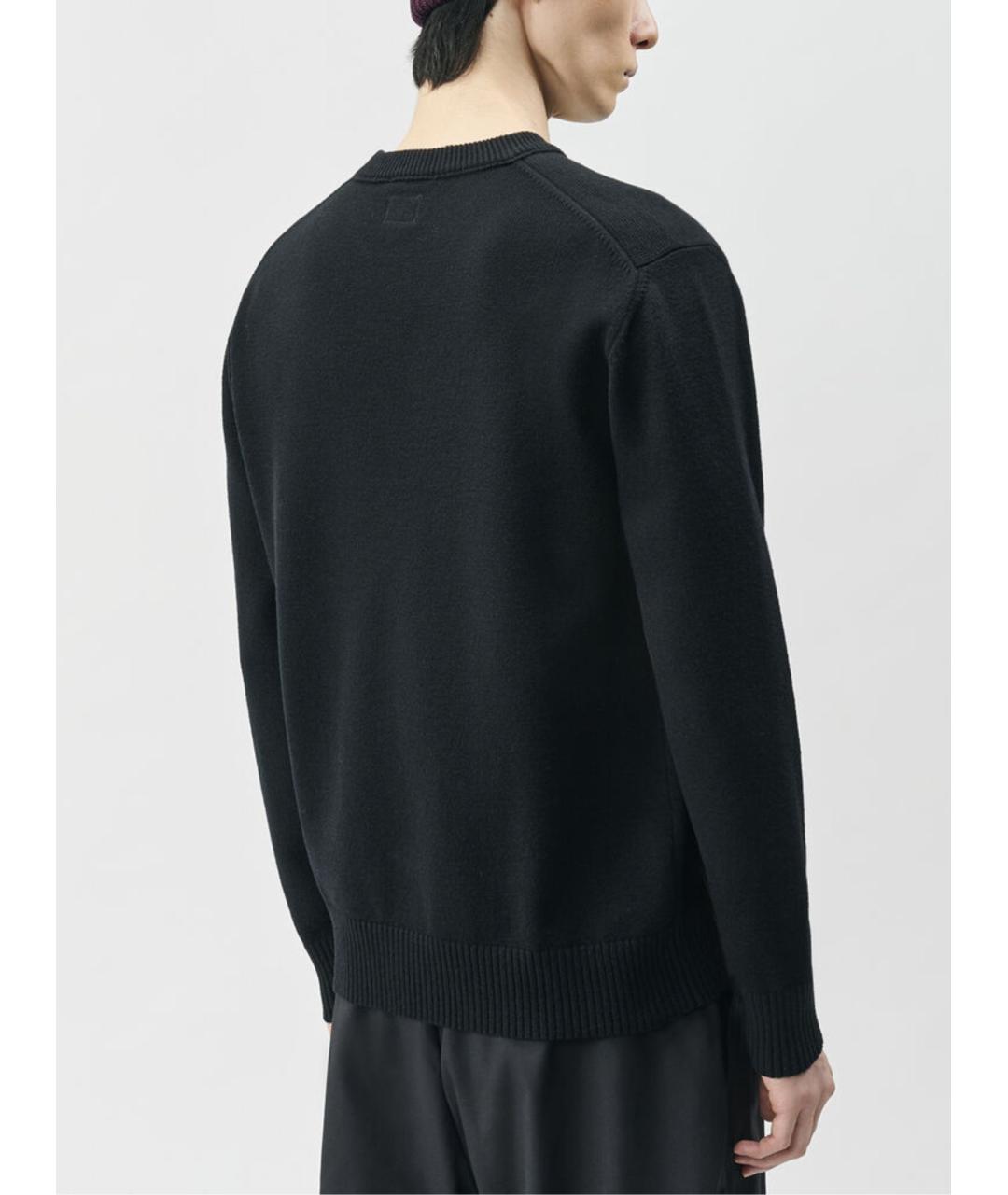 CP COMPANY Черный шерстяной джемпер / свитер, фото 3