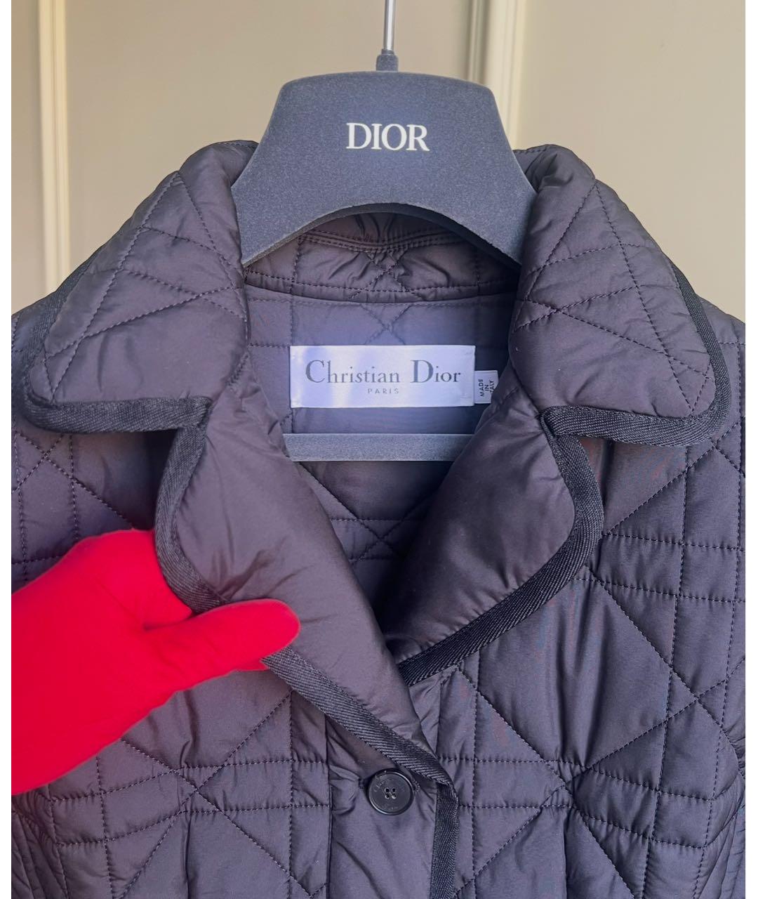 CHRISTIAN DIOR Черная куртка, фото 3