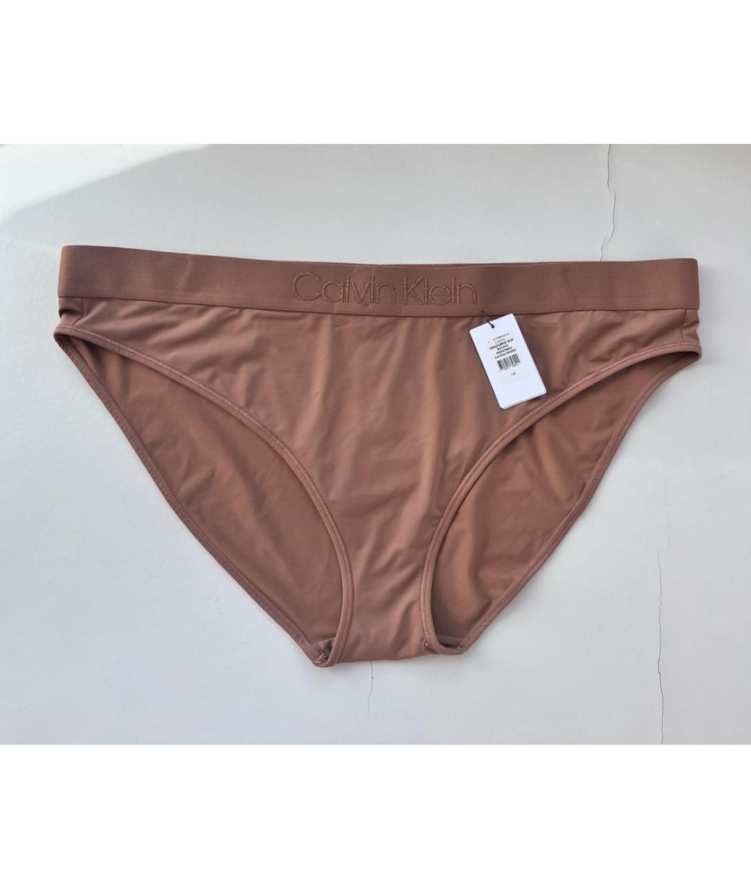 CALVIN KLEIN Бежевые трусы, фото 3