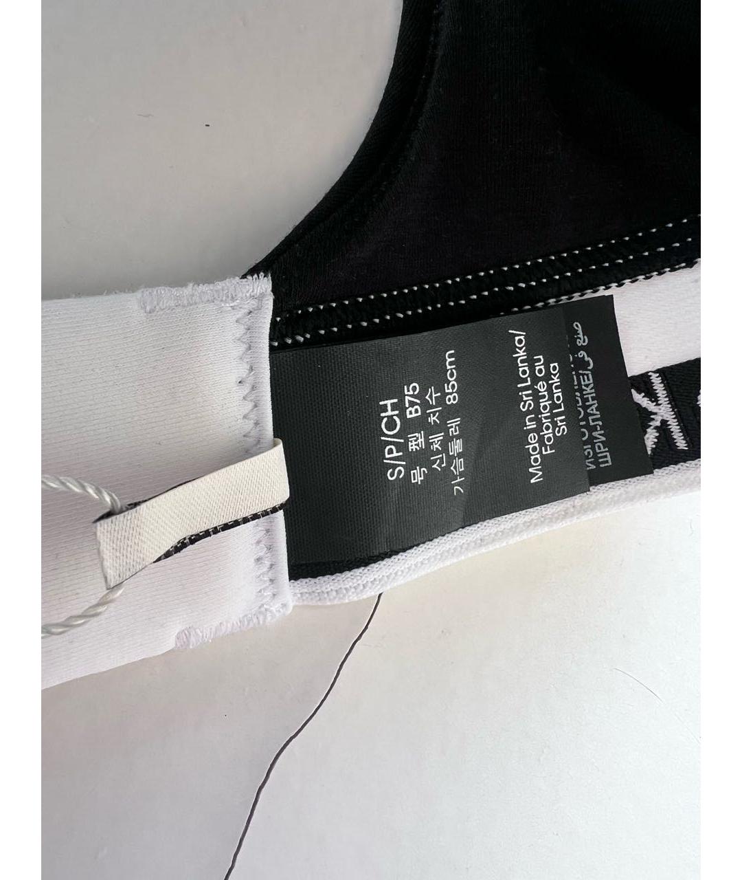 CALVIN KLEIN Черный бюстгалтеры, фото 3