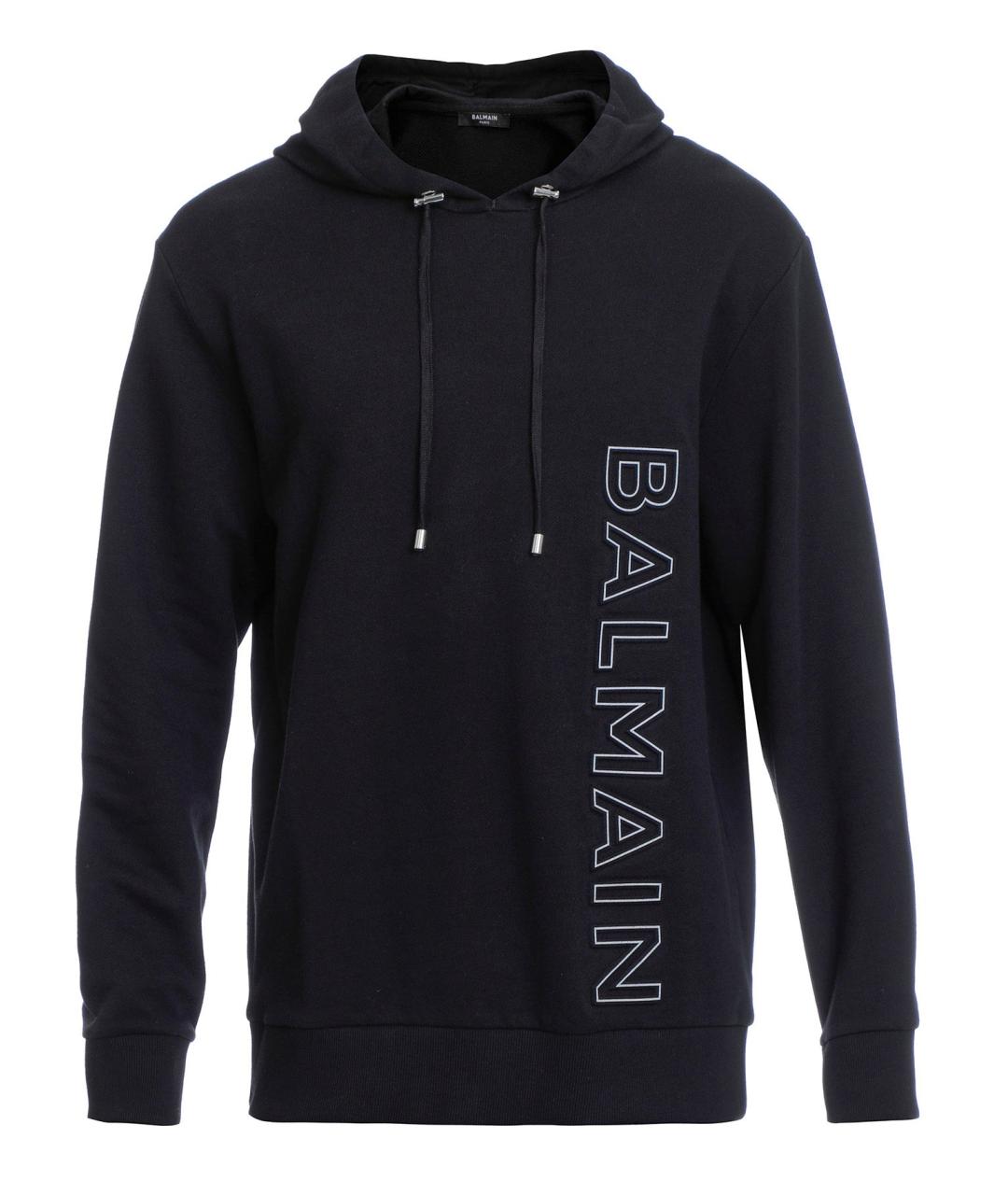BALMAIN Черный хлопковый спортивный костюм, фото 11