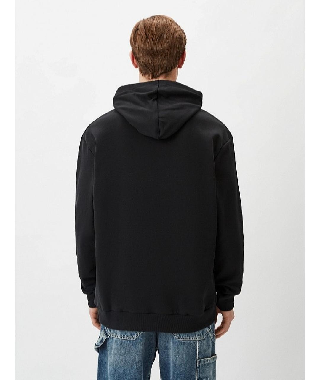 BALMAIN Черный хлопковый спортивный костюм, фото 3