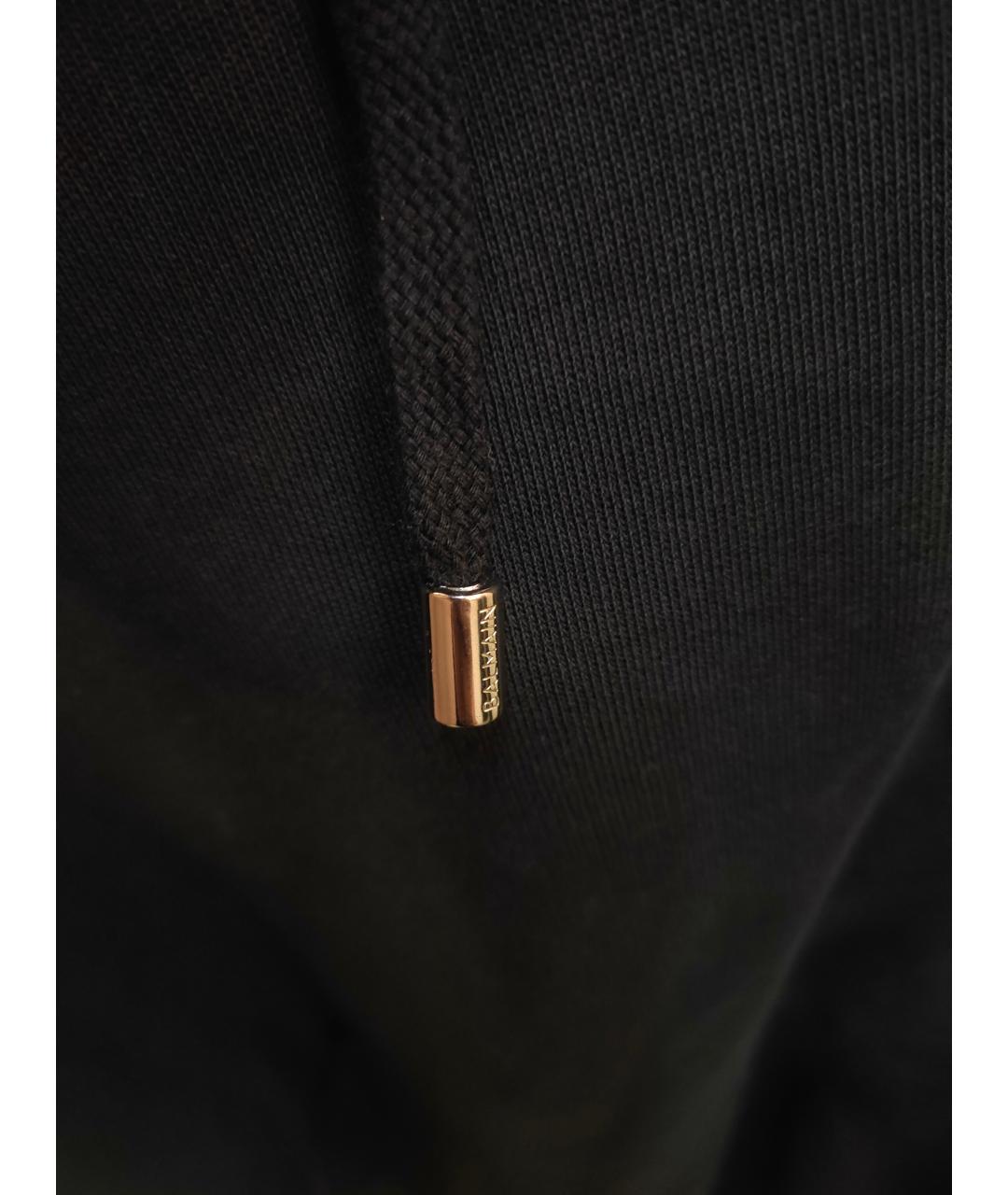 BALMAIN Черный хлопковый спортивный костюм, фото 7