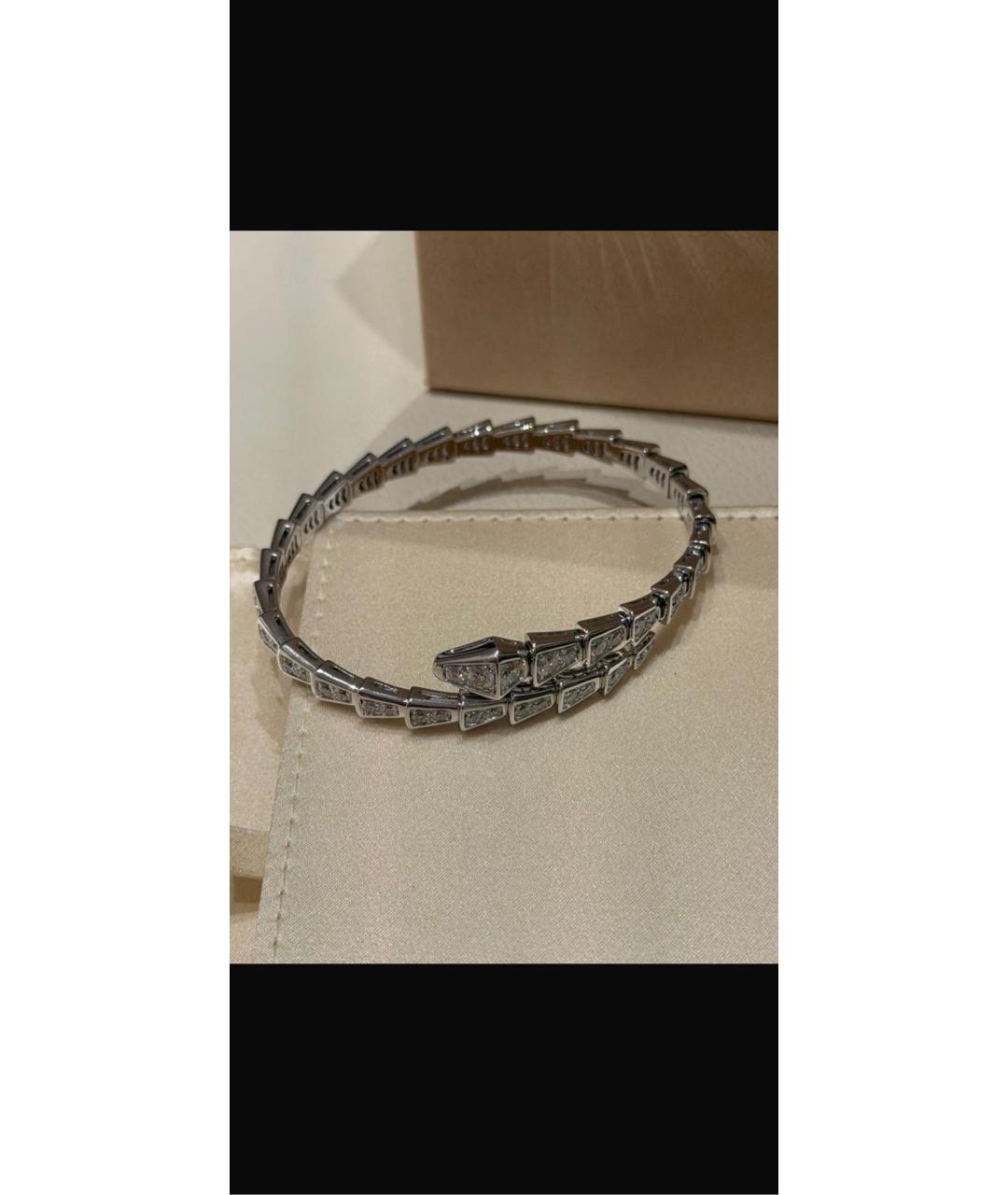 BVLGARI Белый браслет из белого золота, фото 2