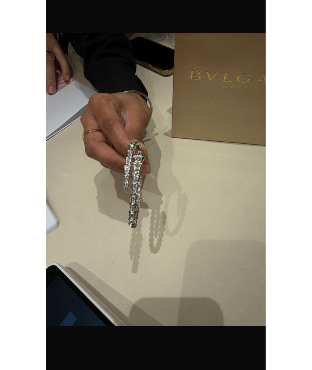 BVLGARI Белый браслет из белого золота, фото 3